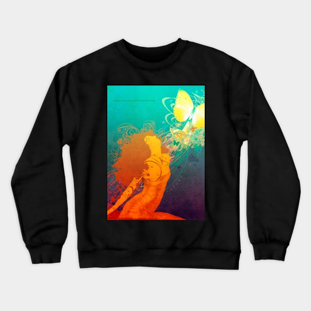 Unfurl Crewneck Sweatshirt by AngiandSilas